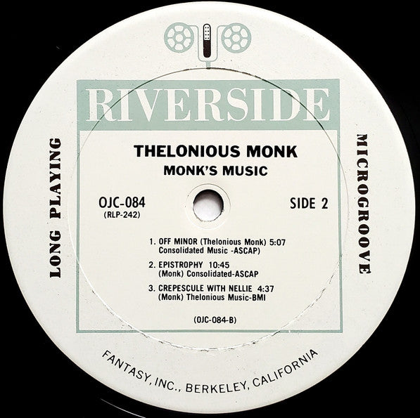 Thelonious Monk Septet - Monk's Music