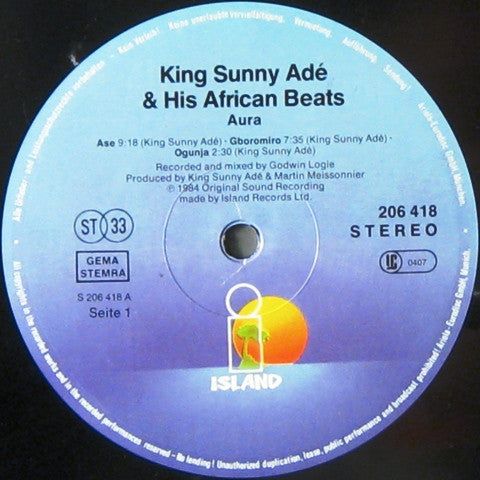 King Sunny Ade & His African Beats - Aura