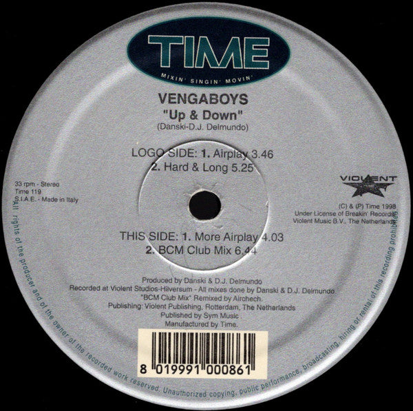 Vengaboys - Up & Down