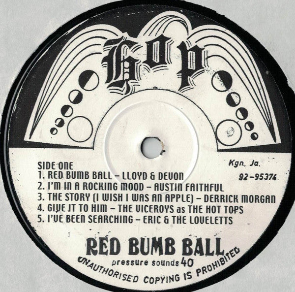 Various - Red Bumb Ball - Rare And Unreleased Rocksteady 1966 - 1968