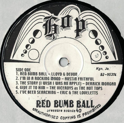 Various - Red Bumb Ball - Rare And Unreleased Rocksteady 1966 - 1968
