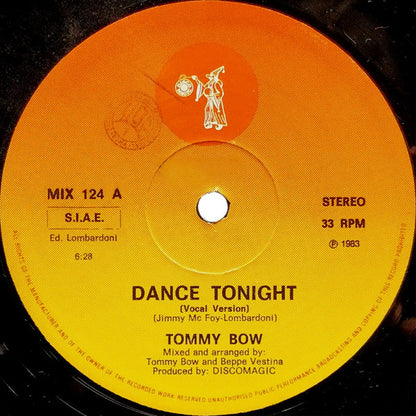 Tommy Bow - Dance Tonight