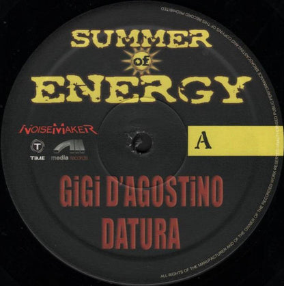 Gigi D'Agostino, Datura ‎– Summer Of Energy
