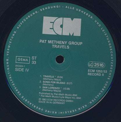 Pat Metheny Group - Travels