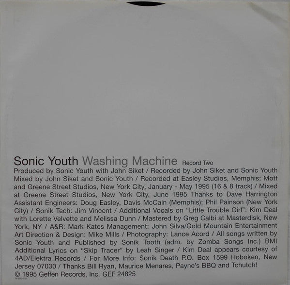 Sonic Youth - Washing Machine