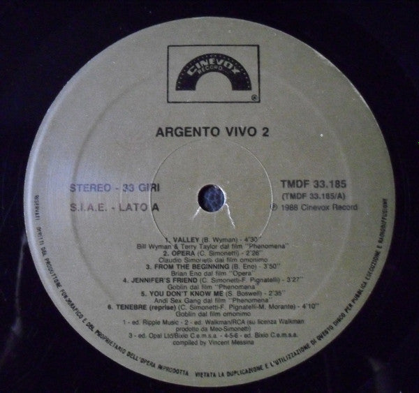 Various - Argento Vivo 2