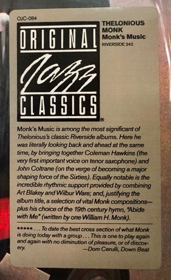 Thelonious Monk Septet - Monk's Music