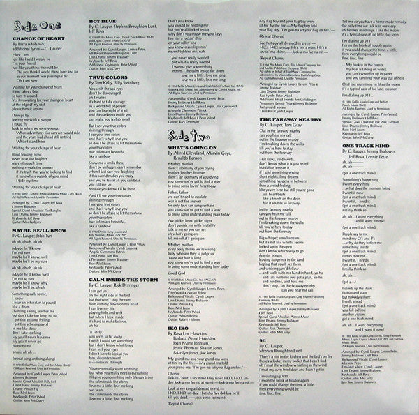 Cyndi Lauper - True Colors