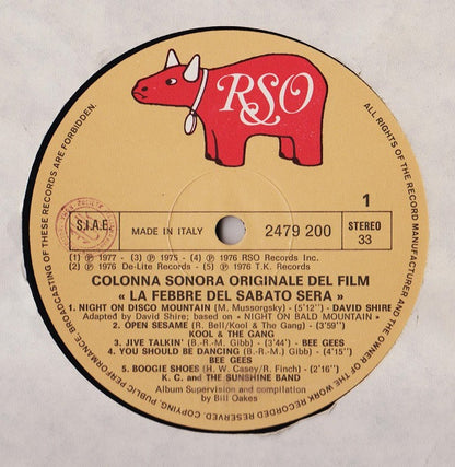 Various - La Febbre Del Sabato Sera = Saturday Night Fever (Colonna Sonora Originale Del Film)