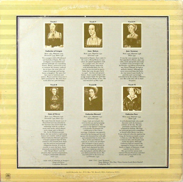 Rick Wakeman - The Six Wives Of Henry VIII