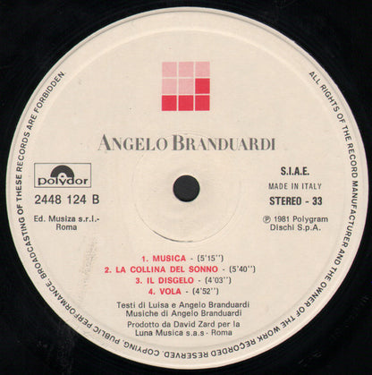 Angelo Branduardi - Angelo Branduardi