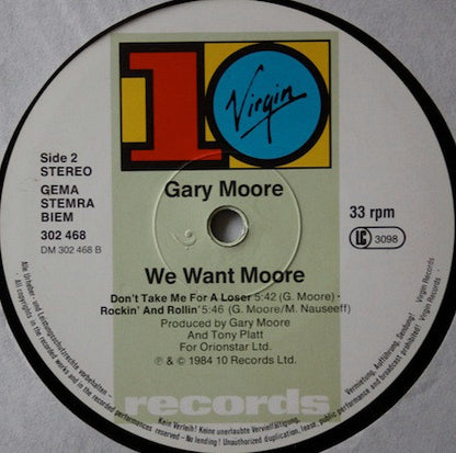 Gary Moore - We Want Moore!