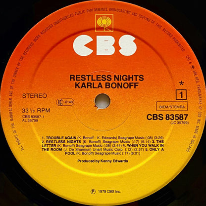 Karla Bonoff - Restless Nights