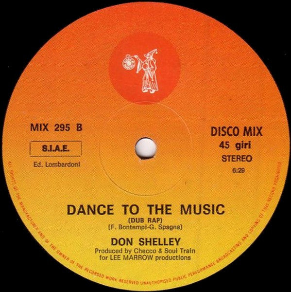 Don Shelley - Dance To The Music