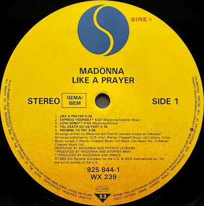 Madonna - Like A Prayer
