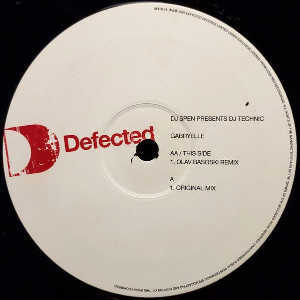 DJ Spen - Gabryelle