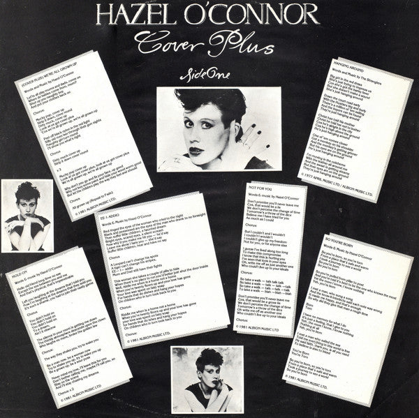 Hazel O'Connor - Cover Plus