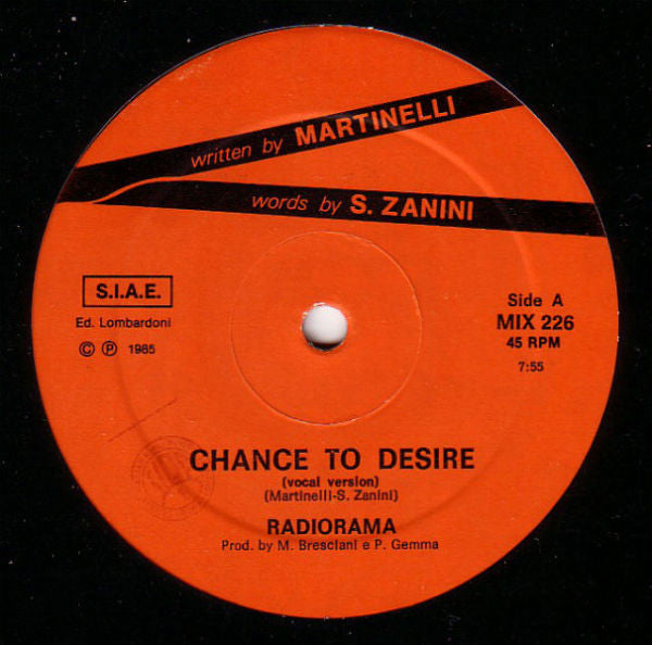 Radiorama - Chance To Desire
