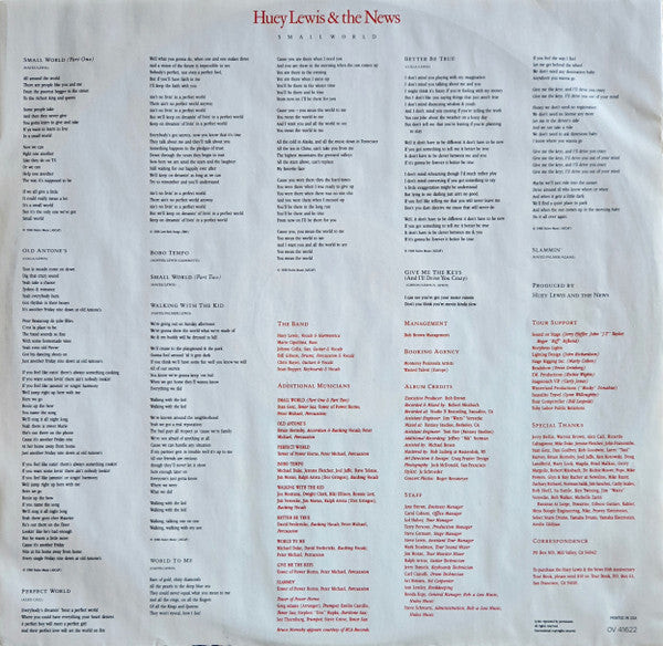 Huey Lewis & The News - Small World