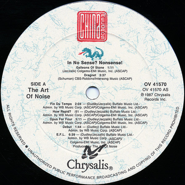 The Art Of Noise - In No Sense? Nonsense!