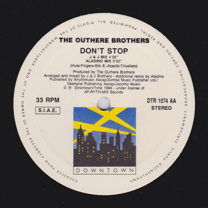 The Outhere Brothers - Don't Stop