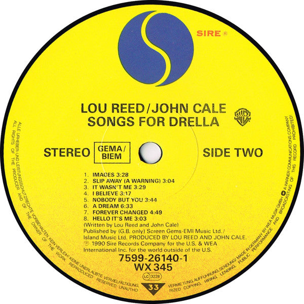 Lou Reed - Songs For Drella