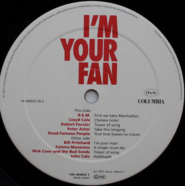 Various - I'm Your Fan - The Songs Of Leonard Cohen By...