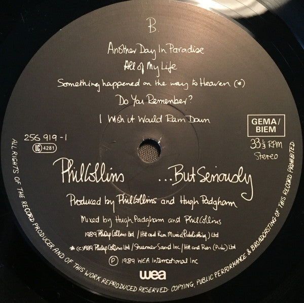 Phil Collins - ...But Seriously