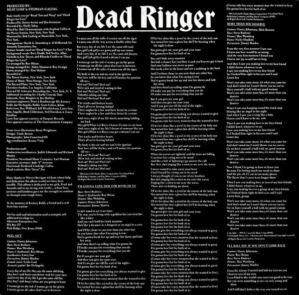 Meat Loaf - Dead Ringer