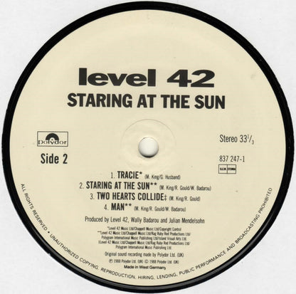 Level 42 - Staring At The Sun