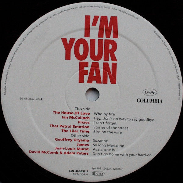 Various - I'm Your Fan - The Songs Of Leonard Cohen By...