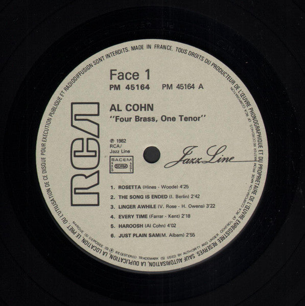 Al Cohn - Four Brass, One Tenor