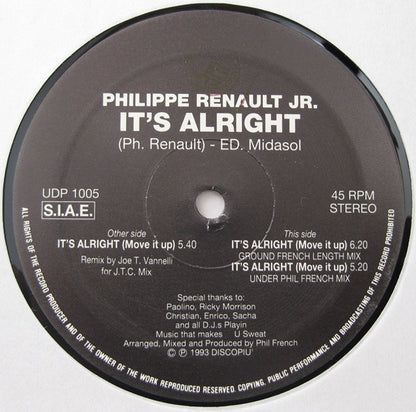 Philippe Renault Jr. - It's Alright (Move It Up)