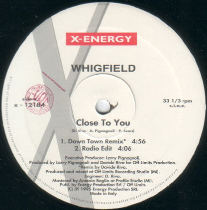 Whigfield - Close To You
