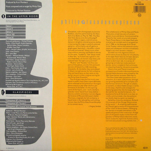 Philip Glass - DancePieces