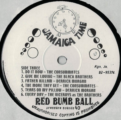 Various - Red Bumb Ball - Rare And Unreleased Rocksteady 1966 - 1968