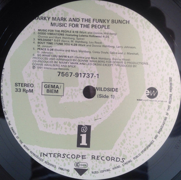 Marky Mark & The Funky Bunch - Music For The People