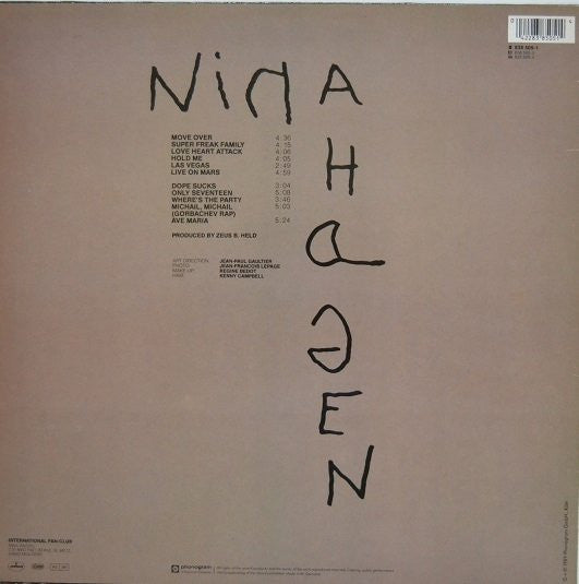 Nina Hagen - Nina Hagen