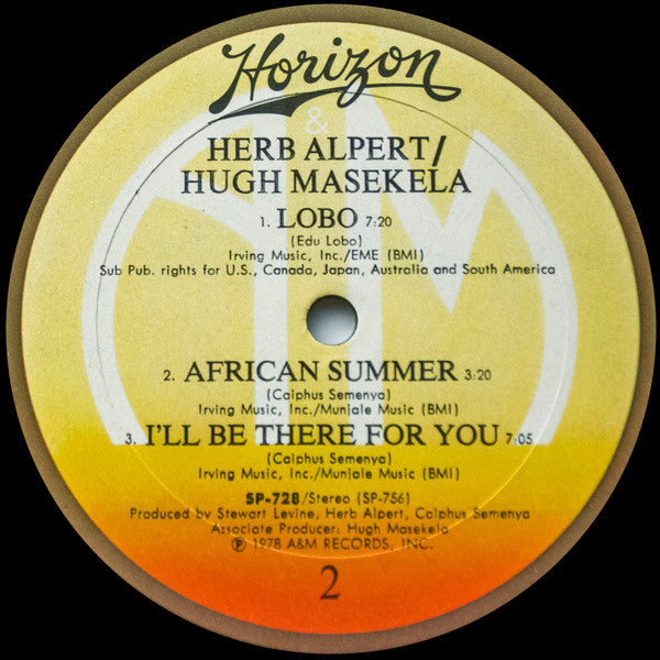 Herb Alpert - Herb Alpert / Hugh Masekela