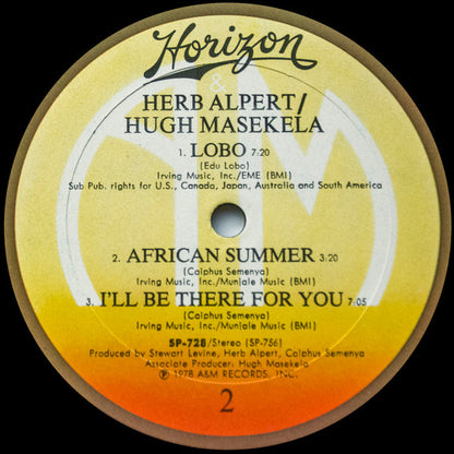 Herb Alpert - Herb Alpert / Hugh Masekela