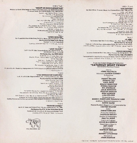 Various - La Febbre Del Sabato Sera = Saturday Night Fever (Colonna Sonora Originale Del Film)