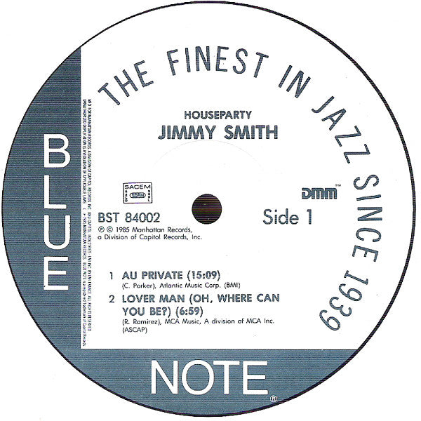 Jimmy Smith - House Party