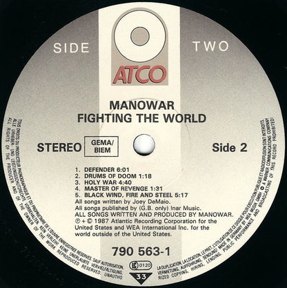 Manowar - Fighting The World