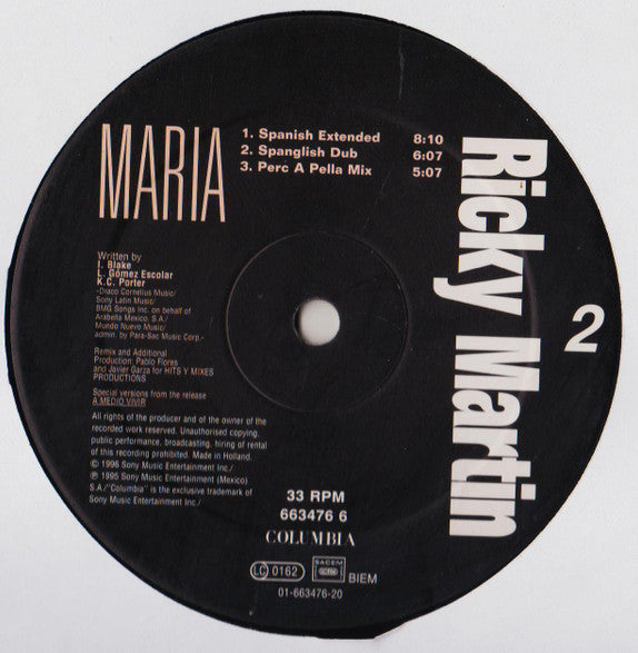 Ricky Martin - Maria (Remixes)