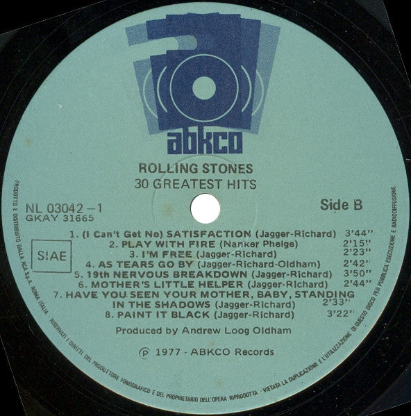 The Rolling Stones - 30 Greatest Hits