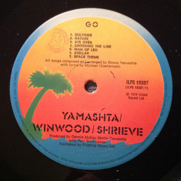 Stomu Yamashta / Steve Winwood / Michael Shrieve ‎– Go