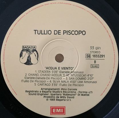 Tullio De Piscopo - Acqua E Viento