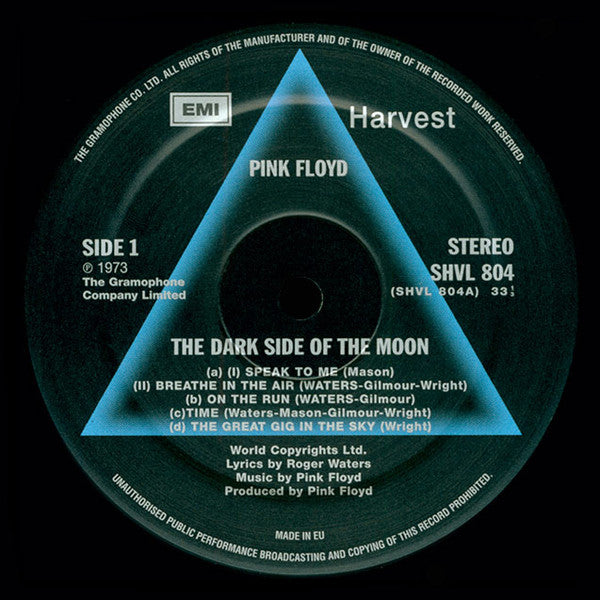 Pink Floyd - The Dark Side Of The Moon (30° anniversario)