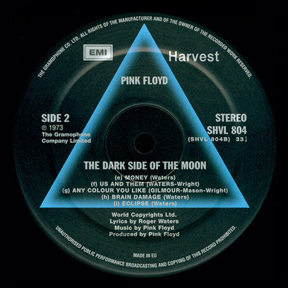 Pink Floyd - The Dark Side Of The Moon (30° anniversario)