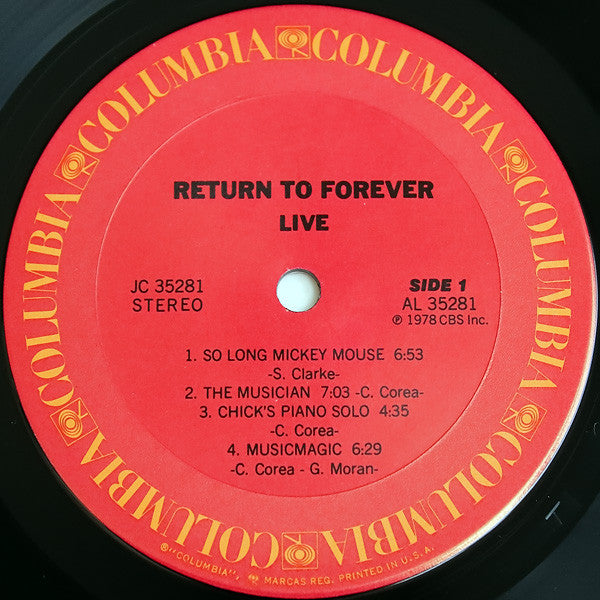 Return To Forever - Live